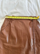 Load image into Gallery viewer, 1990s Yves Saint Laurent Leather Skirt