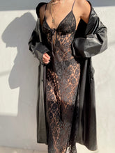 Load image into Gallery viewer, Vintage 1990's Sheer Lace Gown