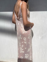 Load image into Gallery viewer, Vintage Luxury Designer 1990's Lace Sheer Slip Dress