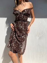 Load image into Gallery viewer, Vintage Prada Brown Silk Dress