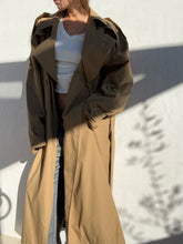 Load image into Gallery viewer, Vintage Christian Dior Khaki Trench Coat