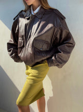 Load image into Gallery viewer, Vintage Maroon Leather Jacket