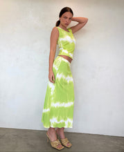 Load image into Gallery viewer, S/S 2000 Celine Runway Tie Dye Skirt Set