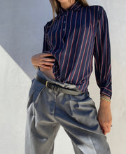 Load image into Gallery viewer, Vintage Yves Saint Laurent 100% Silk Polo