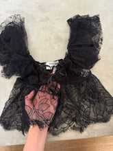Load image into Gallery viewer, F/W 2003 Yves Saint Laurent by Tom Ford Runway Lace Top