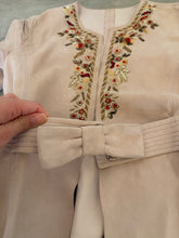 Load image into Gallery viewer, Early 2000s Valentino Beaded Suede Top