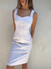 Load image into Gallery viewer, 90s D&G Dolce Gabbana Cotton Midi Dress