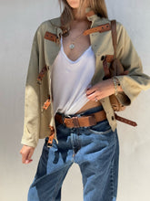 Load image into Gallery viewer, RARE S/S 2002 Gucci Tom Ford Runway Leather Jacket
