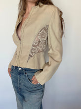 Load image into Gallery viewer, Early 2000s Valentino Lace Cutout Blazer
