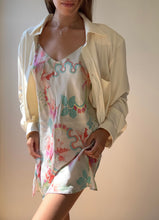 Load image into Gallery viewer, Vintage Leonard Of Paris Silk Mini Dress