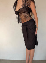 Load image into Gallery viewer, F/W 2003 Yves Saint Laurent by Tom Ford Runway Lace Top