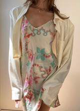 Load image into Gallery viewer, Vintage Leonard Of Paris Silk Mini Dress
