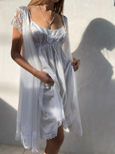 Load image into Gallery viewer, 1990s White Satin Slip Dress Assemble