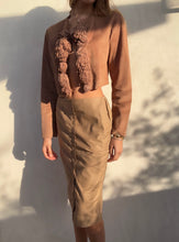 Load image into Gallery viewer, S/S 2006 Yves Saint Laurent Runway Suede Top