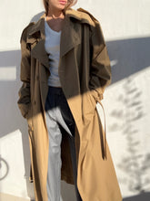 Load image into Gallery viewer, Vintage Christian Dior Khaki Trench Coat