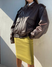 Load image into Gallery viewer, Vintage Maroon Leather Jacket