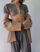 Load image into Gallery viewer, Vintage Valentino Roma Cropped Sweater