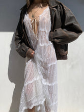 Load image into Gallery viewer, 1990s Stunning Sheer Lace Dress