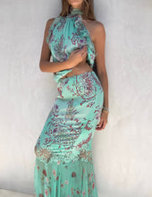 Load image into Gallery viewer, Early 2000s Emanuel Unagro Paris Silk Skirt Set