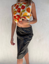 Load image into Gallery viewer, S/S 2001 Gucci Tom Ford Leather Midi Skirt