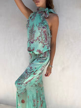 Load image into Gallery viewer, Early 2000s Emanuel Unagro Paris Silk Skirt Set