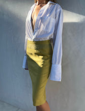 Load image into Gallery viewer, Vintage Yves Saint Laurent Linen Skirt