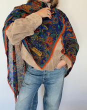 Load image into Gallery viewer, Vintage Lanvin Paris Large Shawl