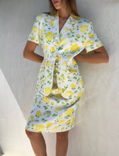 Load image into Gallery viewer, Vintage Christian Dior Floral Skirt Set