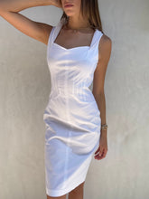 Load image into Gallery viewer, 90s D&G Dolce Gabbana Cotton Midi Dress