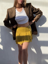 Load image into Gallery viewer, Vintage Guy Laroche Paris Silk Mini Skirt