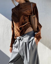 Load image into Gallery viewer, FW 1994 Yves Saint Laurent Velvet Blouse