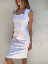 Load image into Gallery viewer, 90s D&G Dolce Gabbana Cotton Midi Dress
