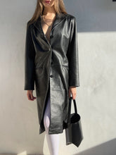 Load image into Gallery viewer, Vintage Wilsons Leather Trench Coat