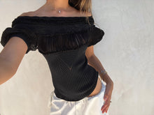 Load image into Gallery viewer, 1990s Jean Paul Gaultier Crochet Sheer Top