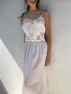 Vintage Miss Dior White Dress