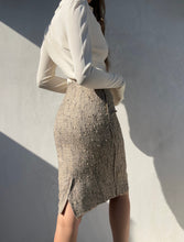 Load image into Gallery viewer, Prada 2004 Runway Tweed Skirt