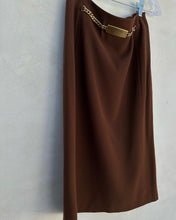 Load image into Gallery viewer, 1990's Celine Chain Belt Skirt