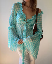 Load image into Gallery viewer, Early 2000s Roberto Cavalli Sheer Top
