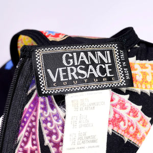 F/W 1993 Documented Gianni Versace Couture Bodycon dress
