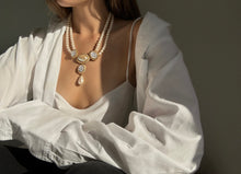 Load image into Gallery viewer, 1980s Yves Saint Laurent Faux Pearl Necklace