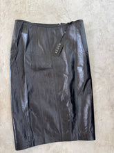 Load image into Gallery viewer, S/S 2001 Gucci Tom Ford Leather Midi Skirt