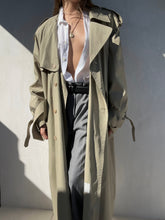 Load image into Gallery viewer, 1980s Yves Saint Laurent Khaki Trench Coat