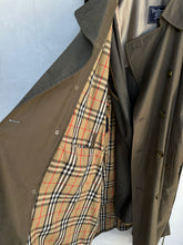 Load image into Gallery viewer, 1980s Burberry's Nova Print Trench Coat