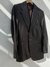 Load image into Gallery viewer, Vintage Yves Saint Laurent Leather Blazer