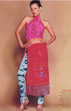 Load image into Gallery viewer, Early 2000s Emanuel Ungaro Silk Halter Top