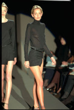 Load image into Gallery viewer, Gucci By Tom Ford 1997 Runway G Buckle Wrap Leather Belt Dress