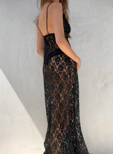 Load image into Gallery viewer, Vintage 1990's Sheer Lace Gown