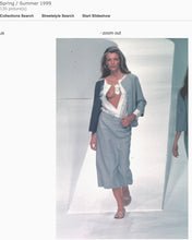 Load image into Gallery viewer, Valentino S/S 1999 Runway Skirt Suit Look 8