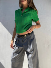 Load image into Gallery viewer, Vintage Celine Polo Knit Blouse