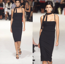 Load image into Gallery viewer, Dolce and Gabbana Spring-Summer 2001 Bondage Dress